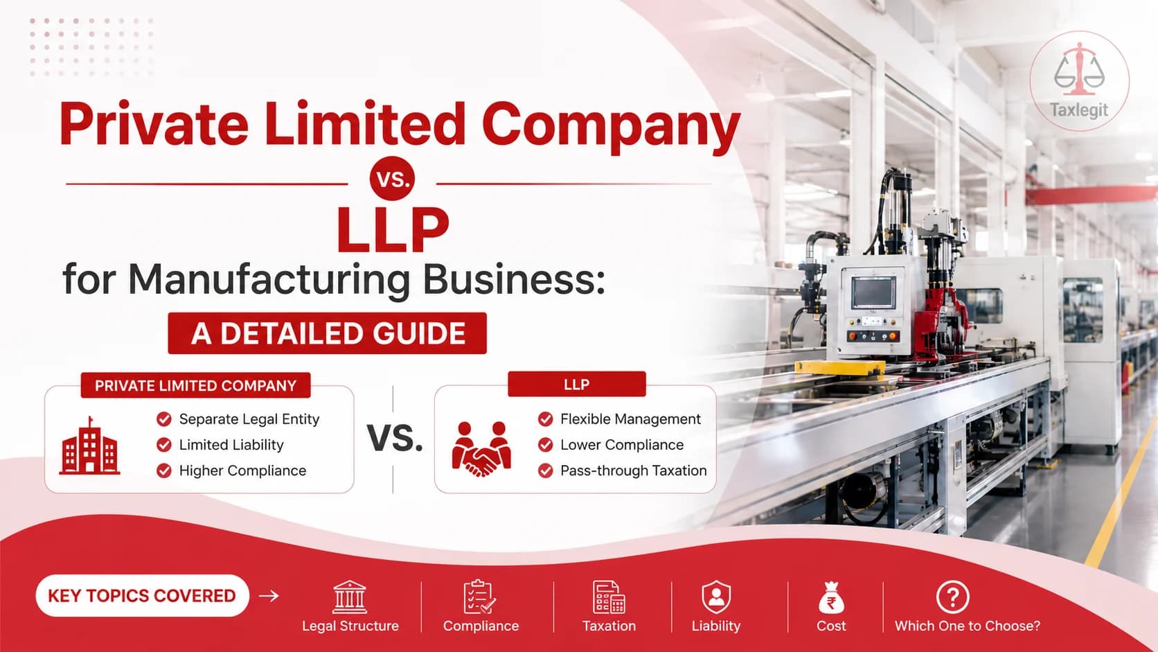 Private Limited Company vs. LLP for Manufacturing Business: A Detailed Guide