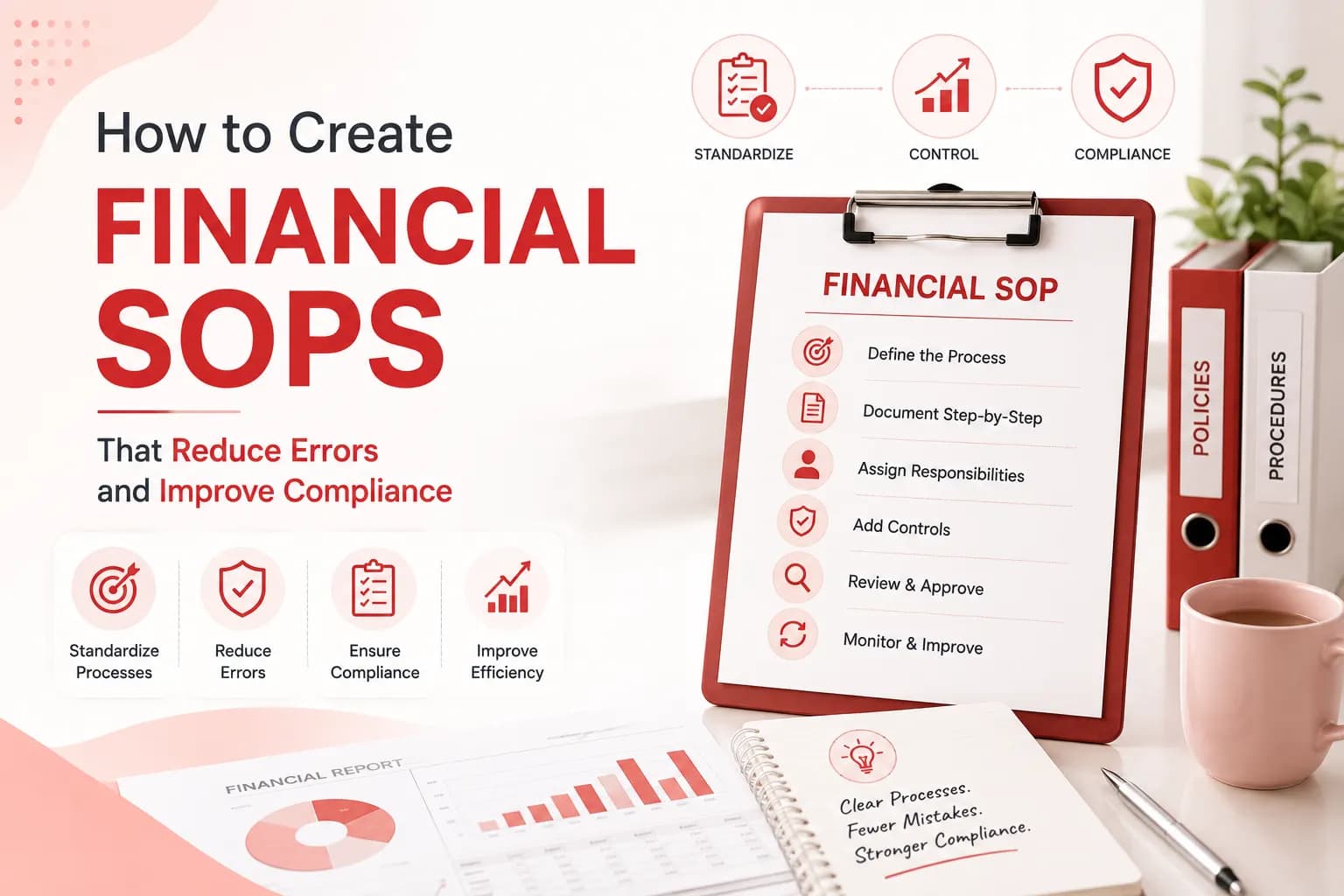How to Create Financial SOPs That Reduce Errors and Improve Compliance
