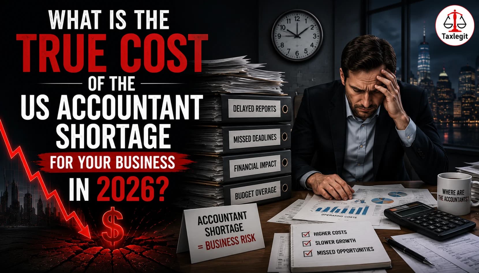 What Is the True Cost of the US Accountant Shortage for Your Business in 2026?